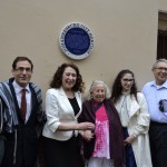 Rabbi Sa'ar Shaked, Reeva Forman, Flo Bird, Rabbi Julia Margolis and Rabbi Robert Jacobs